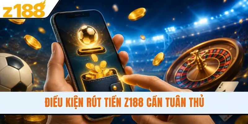 Điều kiện rút tiền Z188 cần tuân thủ