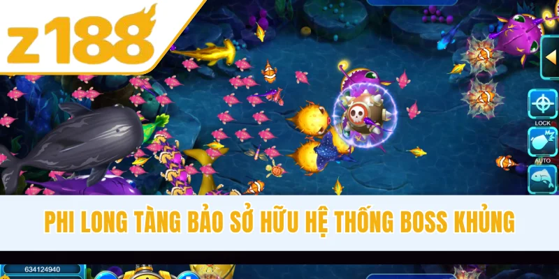 Phi Long Tàng Bảo sở hữu hệ thống boss khủng
